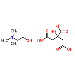 3,4-二羧基-3-羟基丁酸 2-羟基-N,N,N-三甲基乙铵盐