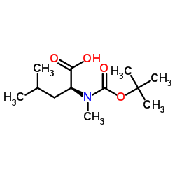 N-叔丁氧羰基-N-甲基-L-亮氨酸 (53363-89-6)