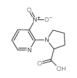 1-(3-硝基-2-吡啶)-2-吡咯烷羧酸