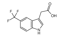 2-(5-三氟甲基-1H-吲哚-3-基)乙酸