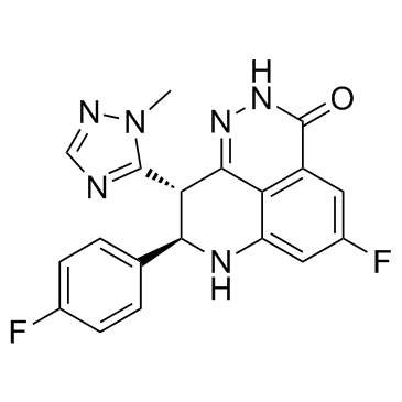 (8R,9S)-5-氟-8-(4-氟苯基)-2,7,8,9-四氢-9-(1-甲基-1H-1,2,4-三唑-5-基)-3H-吡啶并[4,3,2-DE]酞嗪-3-酮