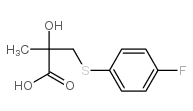 3-(4-氟苯巯基)-2-羟基-2-甲基丙酸