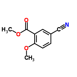 5-氰基-2-甲氧基苯甲酸甲酯 (40757-12-8)