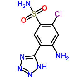 4-氨基-2-氯-5(1H-四唑-5-基)苯磺酰胺