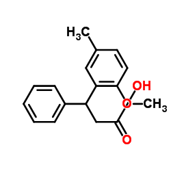 3-(2-甲氧基-5-甲苯基)-3-苯基丙酸 (109089-77-2)