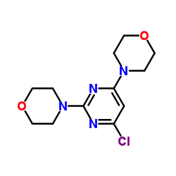 2，4-双(4-吗啉基)-6-氯嘧啶