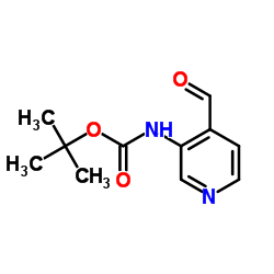 (4-甲酰基吡啶-3-基)氨基甲酸叔丁酯 (116026-95-0)