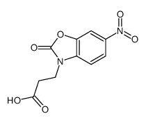 3-(6-硝基-2-氧代-1,3-苯并噁唑-3(2h)-基)丙酸 (17124-57-1)
