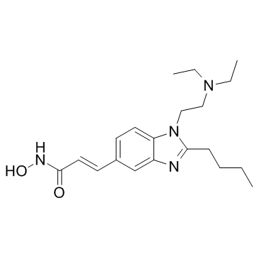 (2E)-3-[2-丁基-1-[2-(二乙基氨基)乙基]-1H-苯并咪唑-5-基]-N-羟基丙烯酰胺