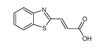 (2E)-3-(1,3-苯并噻唑-2-基)丙烯酸