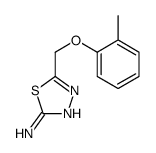 5-[(2-甲基苯氧基)甲基]-1,3,4-噻二唑-2-胺