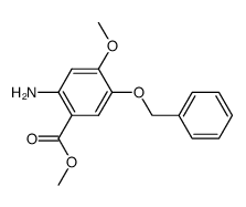 2-氨基-5-(苄氧基)-4-甲氧基苯甲酸甲酯