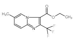 6-甲基-2-(三氟甲基)咪唑并[1,2-a]吡啶-3-羧酸乙酯