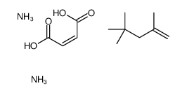 (Z)-2-丁烯二酸铵盐与2,4,4-三甲基-1-戊烯的聚合物