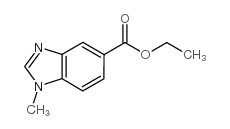 1-甲基-1H-苯并咪唑-5-羧酸乙酯 (53484-19-8)