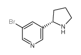 (2S)-5-溴-3-(2-吡咯烷)吡啶 (83023-58-9)