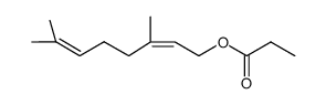 (Z)-3,7-二甲基-2,6-亚辛基-1-醇丙酸酯