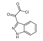 (9ci)-alpha-氧代-1H-吲唑-3-乙酰氯