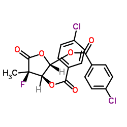 ((2R,3r,4r)-3-((4-氯苯甲酰基)氧基)-4-氟-4-甲基-5-氧代四氢呋喃-2-基)甲基4-氯苯甲酸
