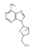 2'-BETA-氟-2',3'-二脱氧腺苷