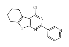 4-氯-2-吡啶-3-yl-5,6,7,8-四氢[1]苯并噻吩[2,3-d]嘧啶