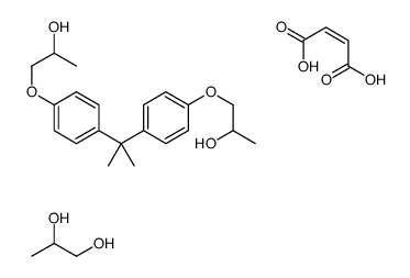 顺丁烯二酸酐与1,2-丙二醇和1,1’-[(1-甲基亚甲基)双(4,1-亚苯氧基)]双-2-丙醇的聚合物 (68003-07-6)