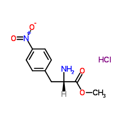 (S)-4-硝基苯基丙氨酸甲酯盐酸盐 (17193-40-7)