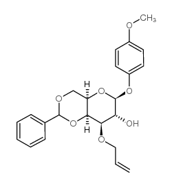 4-甲氧苯基-3-O-烯丙基-4,6-O-苯亚甲基-β-D-吡喃半乳糖苷