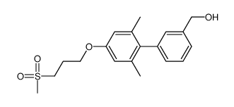 (2’,6’-二甲基-4’-(3-(甲基磺酰基)丙氧基)联苯-3-基)甲醇 (1000413-85-3)