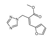 (E)-2-((1H-1,2,4-噻唑-1-基)甲基)-3-(呋喃-2-基)丙烯酸甲酯