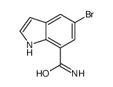 5-溴-1H-吲哚-7-羧酰胺 (860624-91-5)