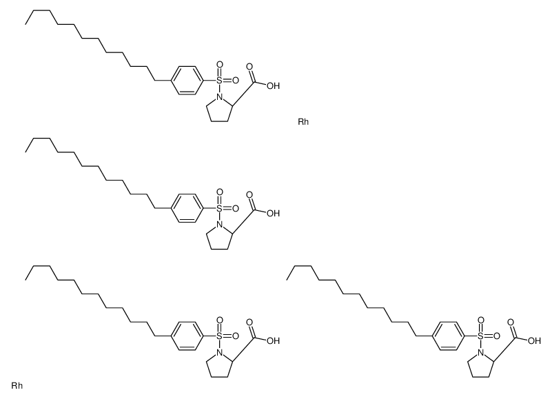 四[(R)-N-(对十二烷基苯磺酰)脯氨酸]二铑(II)