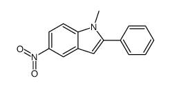 1-甲基-5-硝基-2-苯基-1H-吲哚