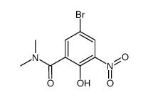 5-溴-2-羟基-N,N-二甲基-3-硝基苯甲酰胺