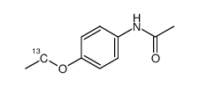 乙酰对氨苯乙醚乙氧基-1-13C
