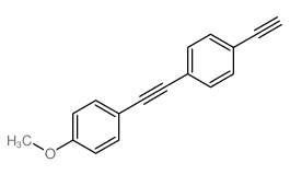 1-乙炔-4-((4-甲氧基苯基)乙炔)苯