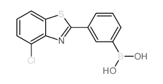 (3-(4-氯苯并[d]噻唑-2-基)苯基)硼酸
