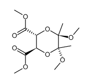 (2R,3R,5R,6R)-5,6-二甲氧基-5,6-二甲基-1,4-二氧己环-2,3-二羧酸二甲酯