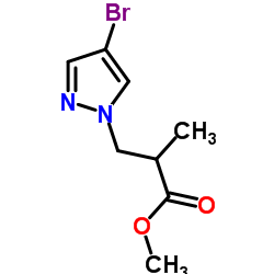 3-(4-溴-1H-吡唑-1-基)-2-甲基丙酸甲酯