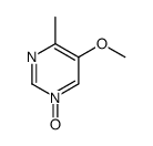 (9CI)-5-甲氧基-4-甲基嘧啶 1-氧化物
