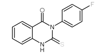 3-(4-氟苯基)-2-硫基氧代-2,3-二氢-1H-喹唑啉-4-酮 (1547-15-5)