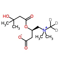 (2R)-3-羧基-2-(3-羟基-3-甲基-1-氧代丁氧基)-N,N-二甲基-N-(三氘甲基)-1-丙铵内盐