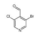 3-溴-5-氯吡啶-4-羧醛
