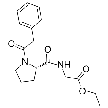 N-(1-(苯基乙酰基)-L-脯氨酰)甘氨酸乙酯 98.0%