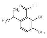 2-羟基-6-异丙基-3-甲基苯甲酸
