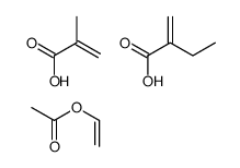 2-甲基-2-丙烯酸与乙酸乙烯酯和2-丙烯酸乙酯的聚合物