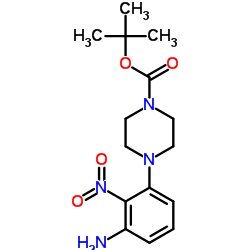 4-(3-氨基-2-硝基苯基)哌嗪-1-羧酸叔丁酯