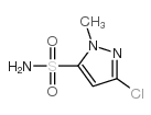 1-甲基-3-氯-4-甲氧羰基吡唑-5-磺酰胺 (100784-27-8)
