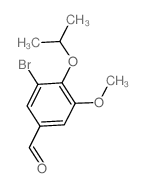 3-溴-4-异丙氧基-5-甲氧基苯甲醛