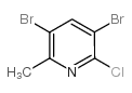 2-氯-3,5-二溴-6-甲基吡啶